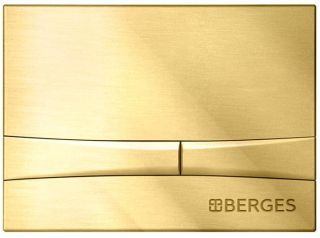 Кнопка смыва Berges Novum золото 040059